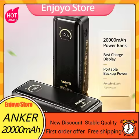 New Anker Black Myth Wukong Co‑branded Ruyi Staff Power Bank 20000mAh 220W Ultra Fast Charge 140W PD