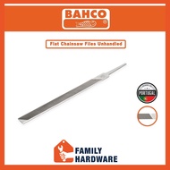 BAHCO 148-06-3  6" Flat Chainsaw Files Unhandled Gergaji FAMILY HARDWARE