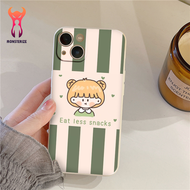 Eat less snacks camera protective case for iphone 13 14 promax 7 plus 8 plus 11 promax 11 X XS Max 1
