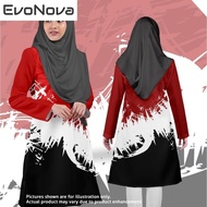 EvoNova Muslimah T-Shirt Sublimation Latest Daily Family Set