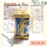 DOORGIFT SEJADAH IN BOX - SEJADAH MUKA SAIZ MINI