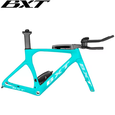 BXT Full Carbon T1000 TT Fram Triathlon Bike Frameset Disc Brake Bike Frameset High Quality Disc Bra