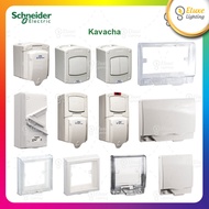 SCHNEIDER KAVACHA SERIES WEATHERPROOF ISOLATOR SWITCHES & SOCKETS [FULL RANGE]