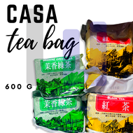 CASA Assam Black Tea, Jasmine Green Tea 600g tea bags for Milktea, Milk Tea