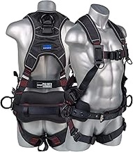 Palmer Safety Hammerhead 5pt Safety Harness Back Padded, QCB Chest, Tongue Buckel Legs Straps, Back 