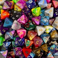 Random Dice D8 1 Piece (1die) | For DnD D&D MTG RPG TRPG Board Game Tarot Cards Magic