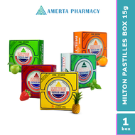 MILTON PASTILLES Permen Milton Pastilles Candy 15gr Box Isi 12