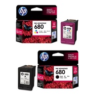 Genuine Original 100% Printer Ink HP 680 Ink Black, Tri-Color, Twin-Pack, Combo-Pack Original Ink Advantage Cartridge