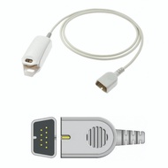 Spo2 Sensor Cable for Pulse Oximeter Monitor, Compatible with Nihon Kohden.DB9 Type of Monitor Spo2 