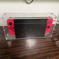 NSLikey High transparency acrylic magnetic cover console storage box Dustproof box for Nintendo switch &amp; switch  OLED