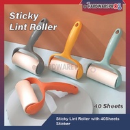 Roller Stick Dust (10CM) Sticky Lint Roller Dust Remover Roller Baju Bulu Fur Remover For Clothes Ro