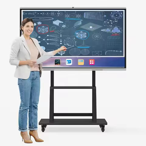 65 Inch Lcd Interactive Panel Interact Flat Panel Digital Smart Board Interactive Whiteboard
