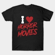 New I Love Horror Movies T-Shirt Xs-3Xl