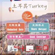 【Vodafone Turkey + Europe sim card】【Unlimited Data】【土耳其+欧洲上网卡】【No Daily Cap】【Local Sim】 Turkey +Europe travel sim card +