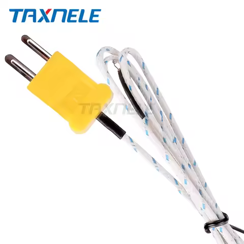 1/1.5/2/3m Length Wire K-type Thermometer Line Test 500C TP-01 Thermocouple Sensor Probe Tester use 
