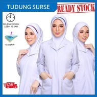 (Ship 24 Hours) TUDUNG NURSE AWNING SCUBA TAHAN LASAK DAN SELESA DIPAKAI  by PTT