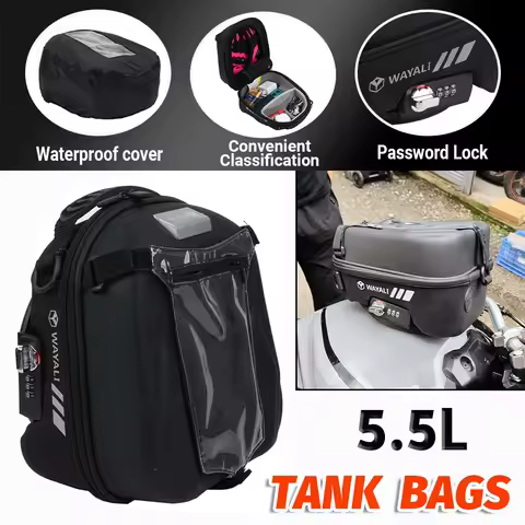 For YAMAHA XSR125 XSR155 XSR900 XSR 900 155 125 Accessories Tank Bag Storage Bags Luggage Tanklock B