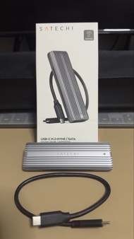 Satechi USB-C NVMe and SATA SSD Enclosure ssd 外置盒