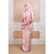 MINAZ CYNARA ORKED RIAW SIZE S PINK MERAH JAMBU NEW WITH TAG READY STOCK