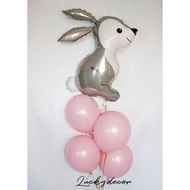 Large size rabbit-shaped balloons for birthday and first birthday decorations MP55