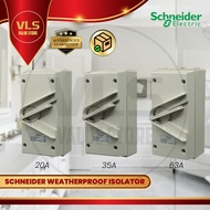 SCHNEIDER KAVACHA SERIES 3P 20A 35A 63A WEATHERPROOF ISOLATOR