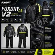 100% ORIGINAL FOXDRY 05 V2 Waterproof Raincoat Pongee Fabric