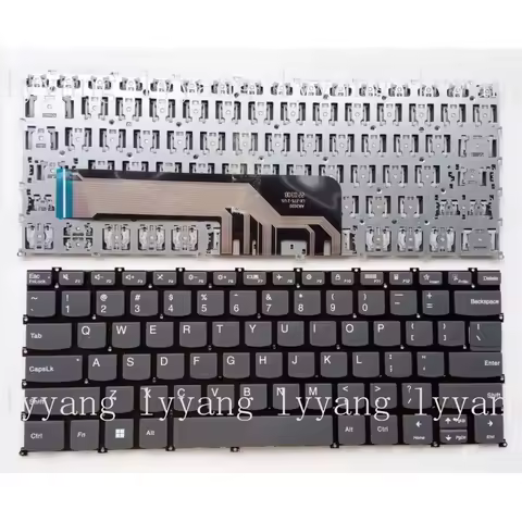 f US Gray Keyboard For LENOVO IdeaPad 3-14ADA6 3-14ALC6 3-14ITL6 Non-BACKLIT