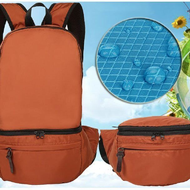 กระเป๋าเป้พับได้กระเป๋าแคมป์ปิ้งกลางแจ้งกีฬากระเป๋าท่องเที่ยวเดินป่าโดยการตั้งแคมป์
