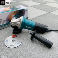 Makita สว่าน สว่านไฟฟ้า 5 หุน รุ่น HP1630-710W รุ่นงานหนัก +Makita หินเจียร 4นิ้ว รุ่น M9513-850W แถมใบตัดเหล็ก 1 ใบ