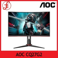AOC CQ27G2 27" QHD Curved Gaming Monitor with 144Hz and 1ms MPRT, 144Hz, FreeSync, DisplayPort/HDMI/VGA(CQ27G2)