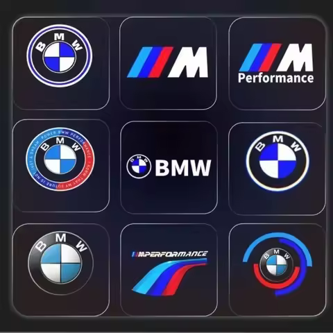 2/4pcs car door LED welcome light is suitable for BMW 1 3 8 series door projection lamp F40G20 G21x7