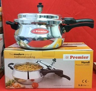 PREMIER HANDI PRESSURE COOKER / TRADITIONAL PRESSURE COOKER / 5.5 LTR / 3 LTR / NO.1 HIGH QUALITY CO