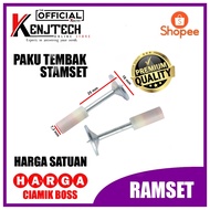 Ramset Nails Nails for stamset unit price 7.3MM X 25MM REFILL MINI WASHER NAILS RAMSET 7.3MM