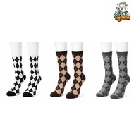 SockNgkak - Premium Socks with Argyle, Rhombus, Diamond Pattern