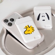 [PEANUTS X ELAGO] Snoopy Friends MagSafe Silicone Card Wallet Case