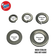 STAINLESS STEEL WASH PLATERing M10 BOLT 14 M12 BOLT 17 M14 BOLT 19 ORIGINAL ANTI-RUST