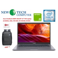 Asus VivoBook A409F-JEB139T GREY / A409F-JEB140T SILVER  14" FHD Laptop (i5-8265U, 4GB, 1TB, NV MX23