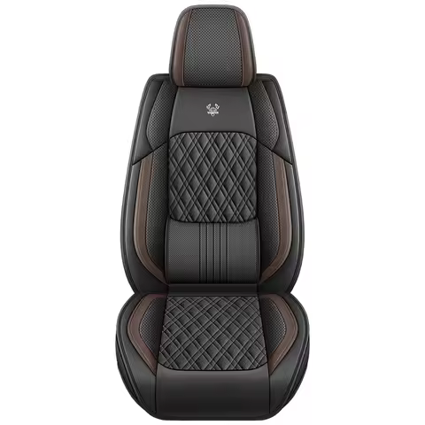 2025 Diamond Summer Breathable PU Leather Car Seat Covers For Jaguar XE XF Grand i10 Nissan Qashqai 