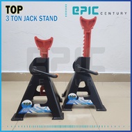 Top 3 Ton Jack Stand (1 Pairs) Garage Workshop