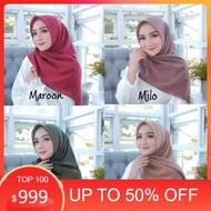 Sale Hijab / Hijab Quadrangle Bella Square / Laudya Square | Promo Sale Hijab / Jilbab Segi Empat Be