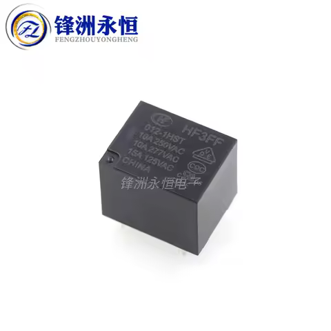 1Pcs HONGFA Relay HF3FF-5 005 009 012 024-1ZST 1HST 4Pin 5Pin Synchronous NT73 SRD 5V 12V 24V Power 