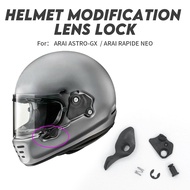 Motorcycle Helmet Visor Lock Windshield Helmet Lens latch for ARAI RAPIDE NEO Accessories
