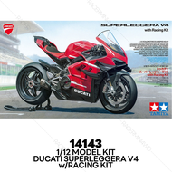 TAMIYA 14143 Model Kit 1/12 Ducati Superleggera V4 w/Racing Kit
