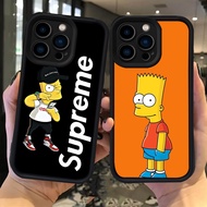 H88 The Simpsons Case Case for iPhone 11 8 7 14 12 13 Pro Max Plus
