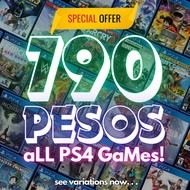 PS4 Games All 790 Pesos PlayStation 4 PS4 Games Used | Pre-Owned Good Condition
