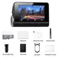 Camera hành trình 70mai A810 4K HDR - Phiên Bản Quốc Tế - Chất lượng ghi hình đỉnh cao