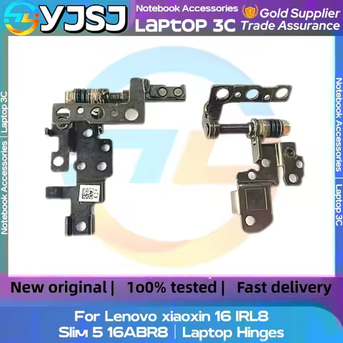 New GENUINE Original Laptop Hinges For Lenovo IdeaPad Slim 5 16AHP9 16IAH8 16IMH9 16IRL8 16ABR8 LCD 