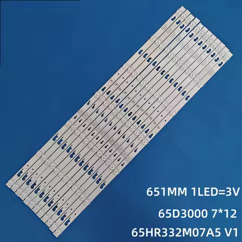 LED backlight strip for 65HR332M07A5 V1 MI L65M5-5ASP 65D3000 7*12-A17 4C-LB650T-HRB L65m5 5asp matr