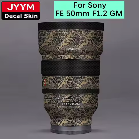Lens Sticker For Sony FE 50mm F1.2 GM Decal Skin Vinyl Wrap Film Protector Coat FE50mm 50 1.2 F/1.2 