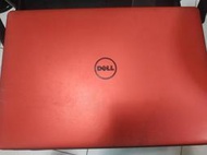 稀有款 輕薄美型 紅灰霧面質感 DELL 戴爾 inspiron15 5000筆電 3205U 4G